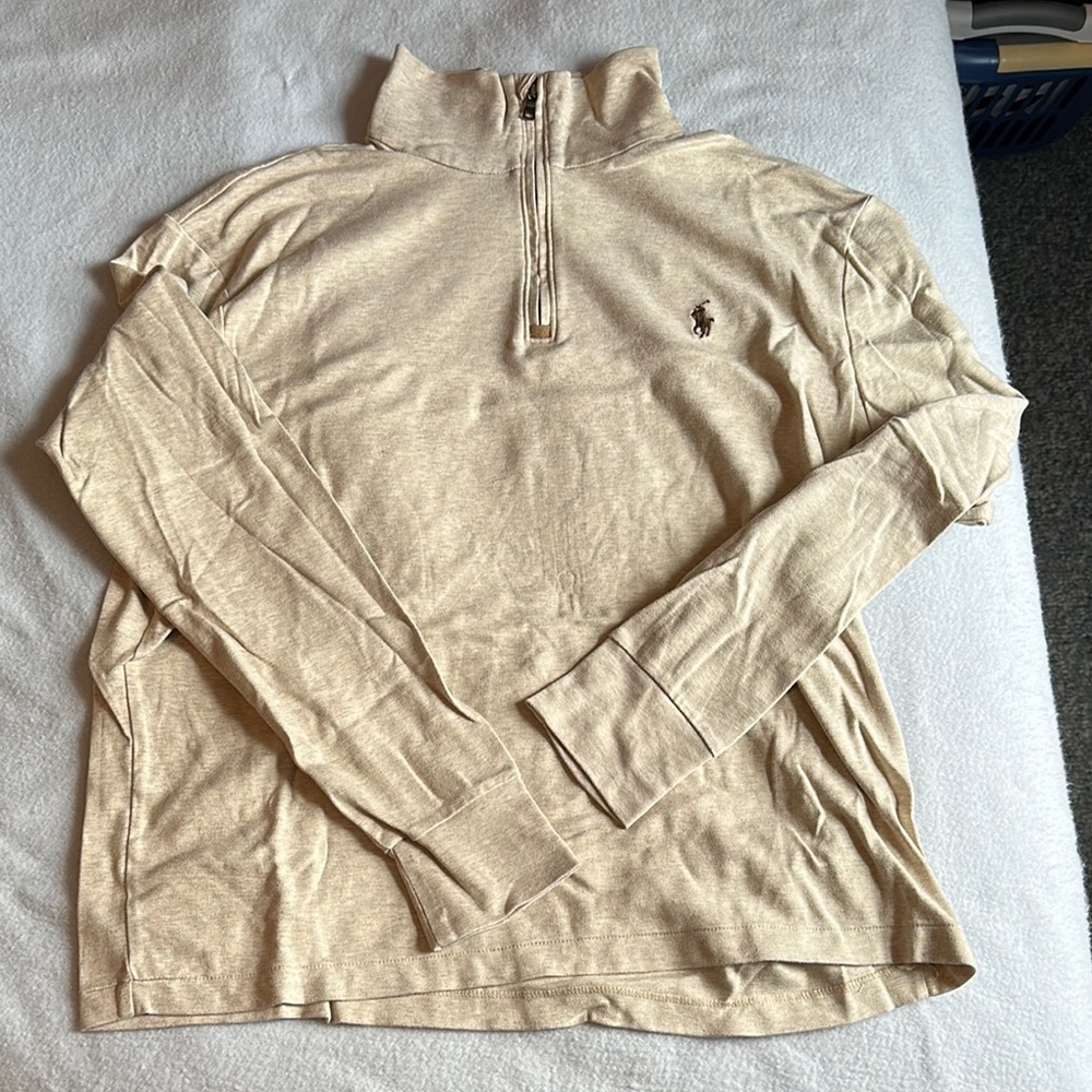 Polo by Ralph Lauren Tan Lightweight Shirt Jacket